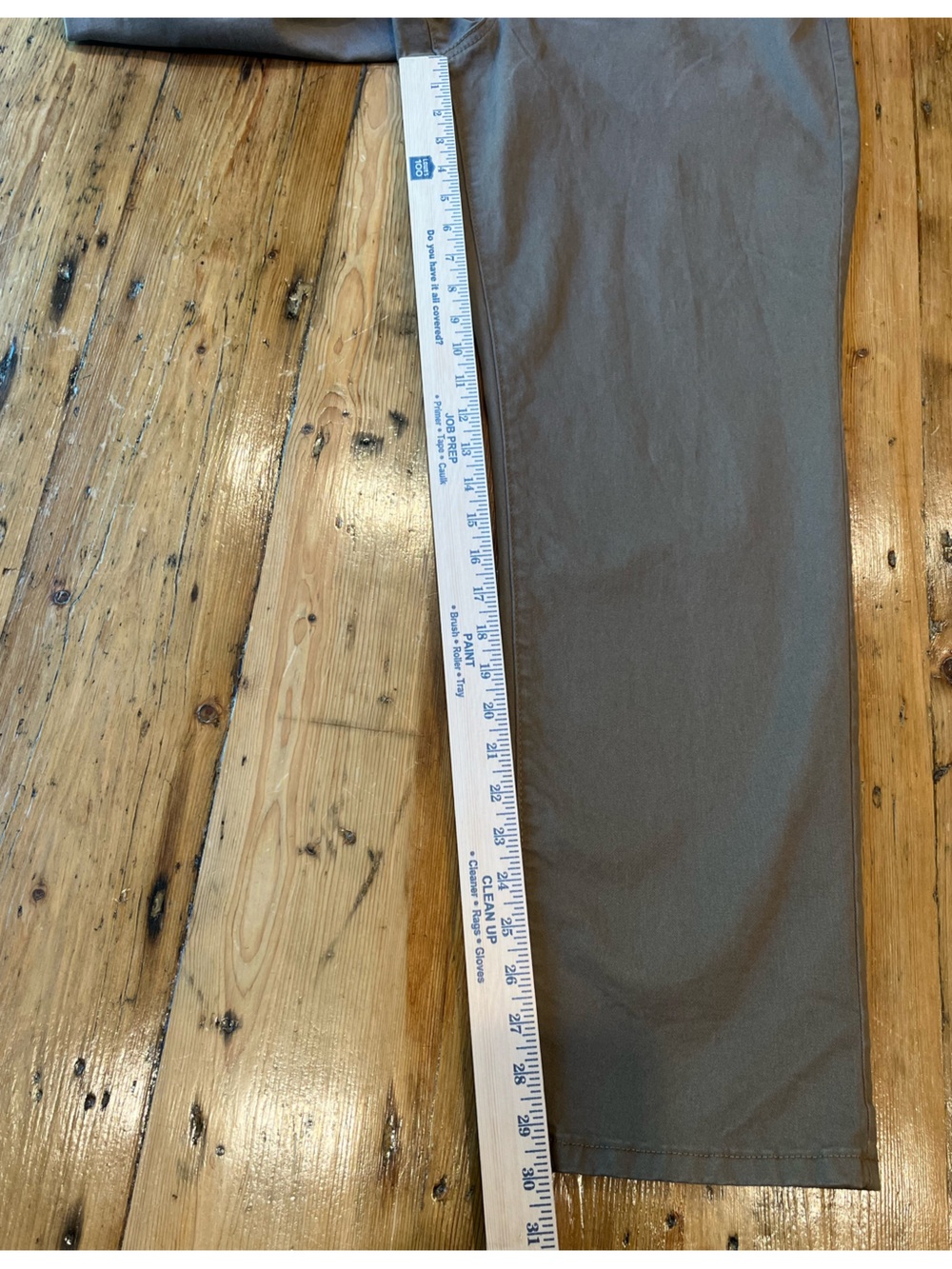 Straight Leg Jeans in Tobacco Tan Minimalist Classic Style NWT - Picture 8 of 8